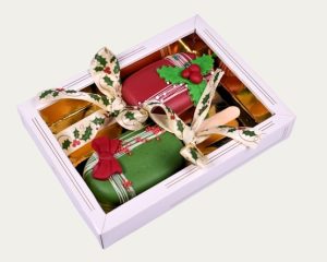 Мини коледен кейк на клечка
